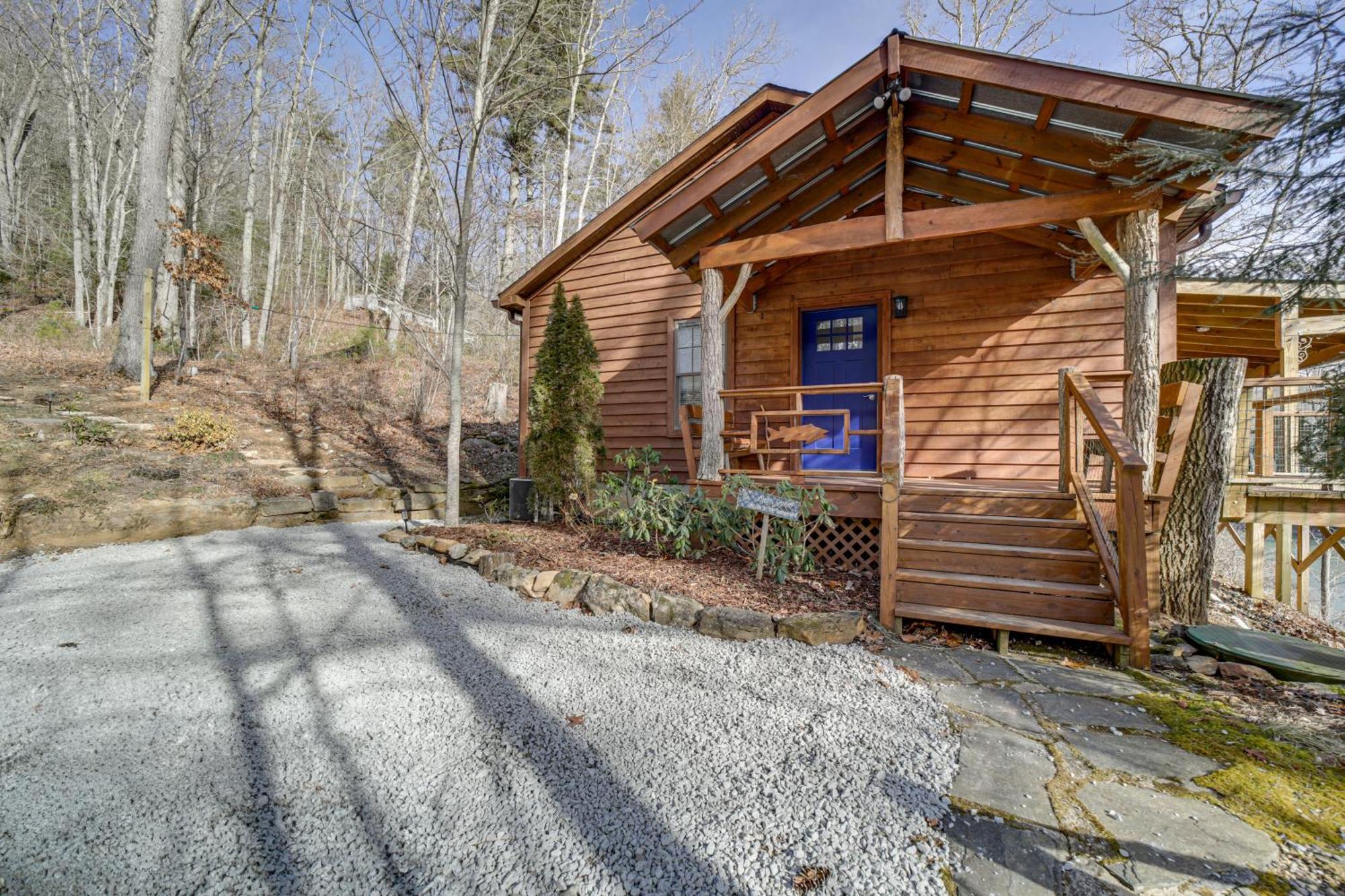 Lakeside Cashiers Cabin With Private Boat Dock! Cullowhee 外观 照片